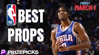 BEST PRIZEPICKS NBA PROPS & BETS TODAY 3/1/2024