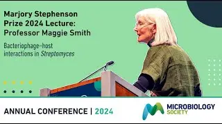 Professor Maggie Smith - 2024 Marjory Stephenson winner - Interview and lecture