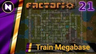 Factorio 0.18 Train Megabase #21 NEED MORE ROBOTS