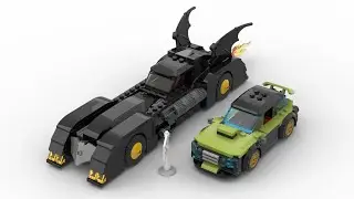LEGO SPEED RACE BATMAN VS GREEN SPORT CAR