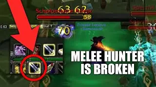 why i am tanking dungeons as my melee hunter in classic wow...