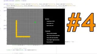 Java Snake game Tutorial - #4: Draw board