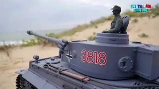 RC CAR MODELS ADVENTUR - TIGER TANK + CRAWLER + ROBOT моделирование танковый