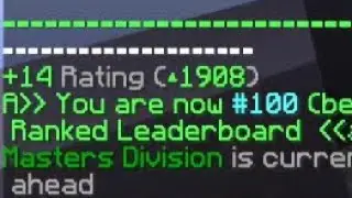 1900 rating lol [Ranked Skywars]