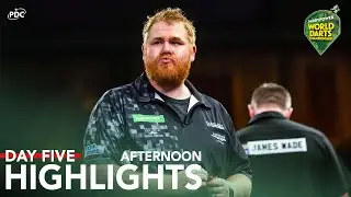 UPSETS APLENTY!  Day Five Afternoon Highlights | 2023/24 Paddy Power World Darts Championship