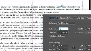Create Columns of Text in InDesign