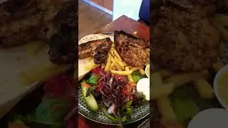 Turkish Lunch. Kabab Palace and Mangal Pide Restaurent.