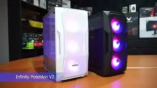 Infinity Poseidon V2 Casing Gaming Budget dengan Airflow terbaik