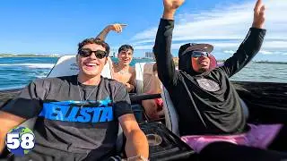 Sorprendiendo A Myke Towers Con Un Coche Acuático | La Vuelta Al Mundo 3