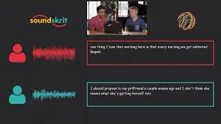 Soundskrit microphones perfectly transcribe two simultaneous speakers