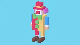How To Unlock The “CLOWN” Character, In The “SPOOKY” Area, In CROSSY ROAD! 🤡