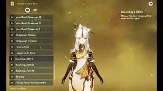 Ningguang voice-over: Receiving a Gift: I  (Genshin Impact eng)