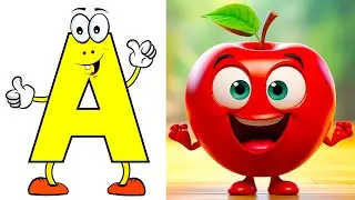 ABC phonics song - A for Apple, ABC Alphabet Songs, ABC Song, Nursery Rhymes, Kids Songs, Baby Songs