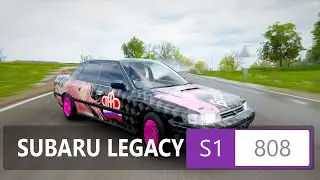 SUBARU LEGACY RS | Дрифт настройка (Ставлю боком #8, Forza Horizon 4)