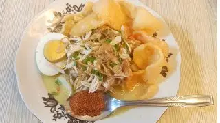 SOTO AYAM KUAH SANTAN BUMBU KUNING SIMPLE GA PAKE RIBET SAT SET