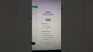 Shopify pricing update!  Check it out!