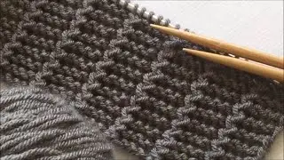 How To Knit Pattern I Knitting For Beginners I Two Needle Knitting Patterns