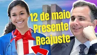 🔴 Parabéns Enfermagem dia 12 de maio, presente reajuste salarial do Piso da Enfermagem e 30 horas já