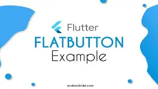 Flutter FlatButton onPressed Example - Counter App