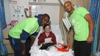 City stars take break from title race to visit children's hospital