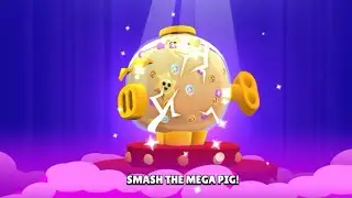 2nd Smashing THE MEGA PIG!