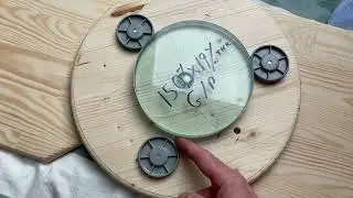 DIY table for grinding a telescope mirror
