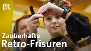 Von Wasserwellen und Victory-Rollen: Die Retro-Friseurin aus Mühlhausen | Schwaben + Altbayern | BR