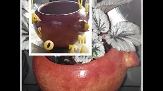 DIY: IMITAÇÃO DE UM VASO VIETNAMITA