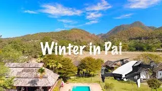 Winter in Pai / Chinese viewpoint / Yun Lai viewpoint  / Pai Canyon by drone #mavicair