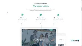 Coworkshop Coworking Space WordPress Theme      Kenji Haydn