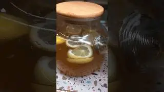 Чай имбирный для иммунитета #горшочеквари #чай #простойрецпт