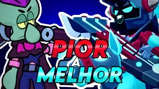 DÁ PIOR À MELHOR SKIN do BRAWL TALK 🧽 !! BOB ESPONJA, LULA MOLUSCO e SKINS ROXAS 💥 !!?