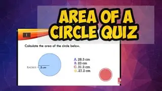 Area of a Circle activity