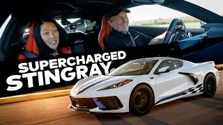700 HP Supercharged Corvette TRACK TEST // H700 Stingray by Hennessey