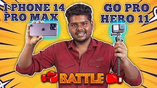 IPhone 14 Pro Max VS Go PRO Hero 11🤯 Which is better 🤔 