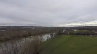 First test flight with my new Mavic Air 2 on the Thames Path