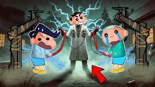 Doctor Shinchan Killing His Friends With Shock Therapy 😱 | Shinchan Playing Dead By Daylight 😂