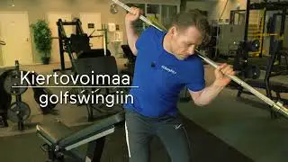 Golfarin fysiikkatreeni: Kierrot levytangolla