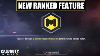 *NEW* Codm New Ranked Feature Season 5 Get Wrecked