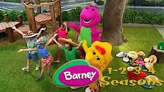 1234 Seasons! | Barney 💜💚💛 | SUBSCRIBE