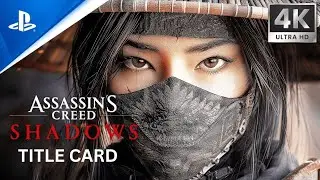 Assassin's Creed Shadows - Title Scene | Realistic Ultra Graphics [4K UHD ]
