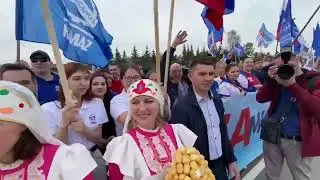 Автопробег-2022 . Митинг в Набережных челнах