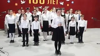 Хор Детской музыкальной школы с.Касумкент С.Стальского района. Песня  