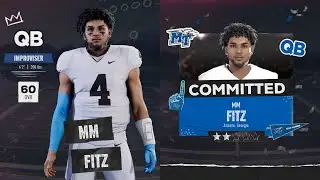 College Football 25 Road To Glory QB Impossible Challenge Year 1