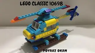 How to make a helicopter with 10698 series LEGO Classic Toys? / (lego classic 10698 ideas)