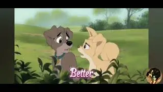 Angel 😇- Lady and the Tramp 2- Scamp's Adventure movie 🎬 scene clips part three. 2001.