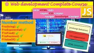 🔴JavaScript Number Methods | JavaScript tutorial in hindi