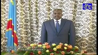 BOULEVARD LUMUMBA : ceremonie plantation des arbres avec J. KABILA