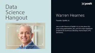 Warren Hearnes @ OptiML AI | Data Science Hangout