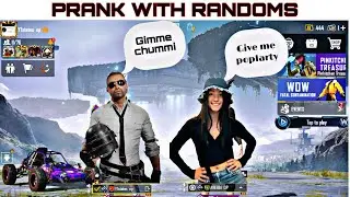 PRANK WITH RANDOM GIRLS & BOYS IN #pubgmobile
